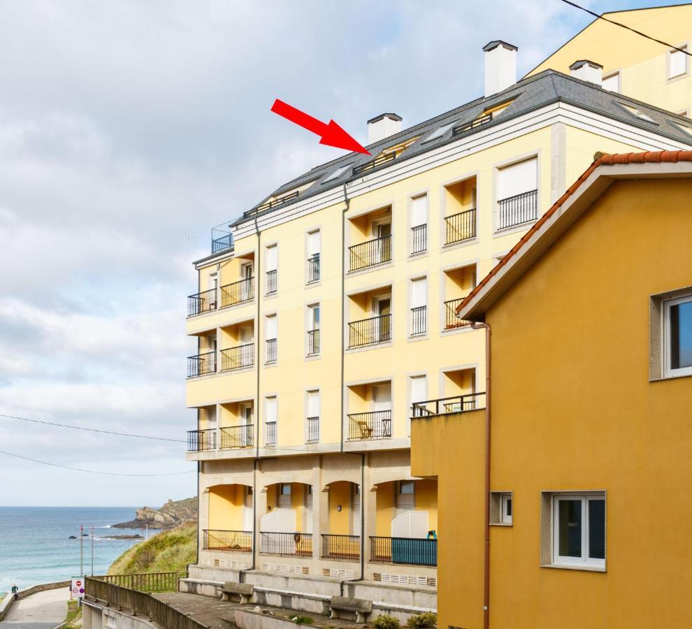 Atico Con Terraza A Pie De Playa Apartman Malpica Kültér fotó